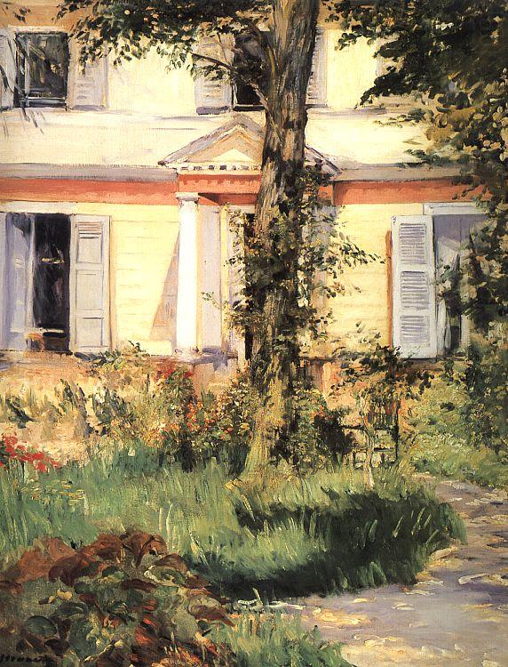 Edouard Manet The House at Rueil china oil painting image